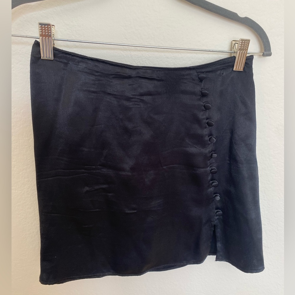 Zara Silk Mini Skirt